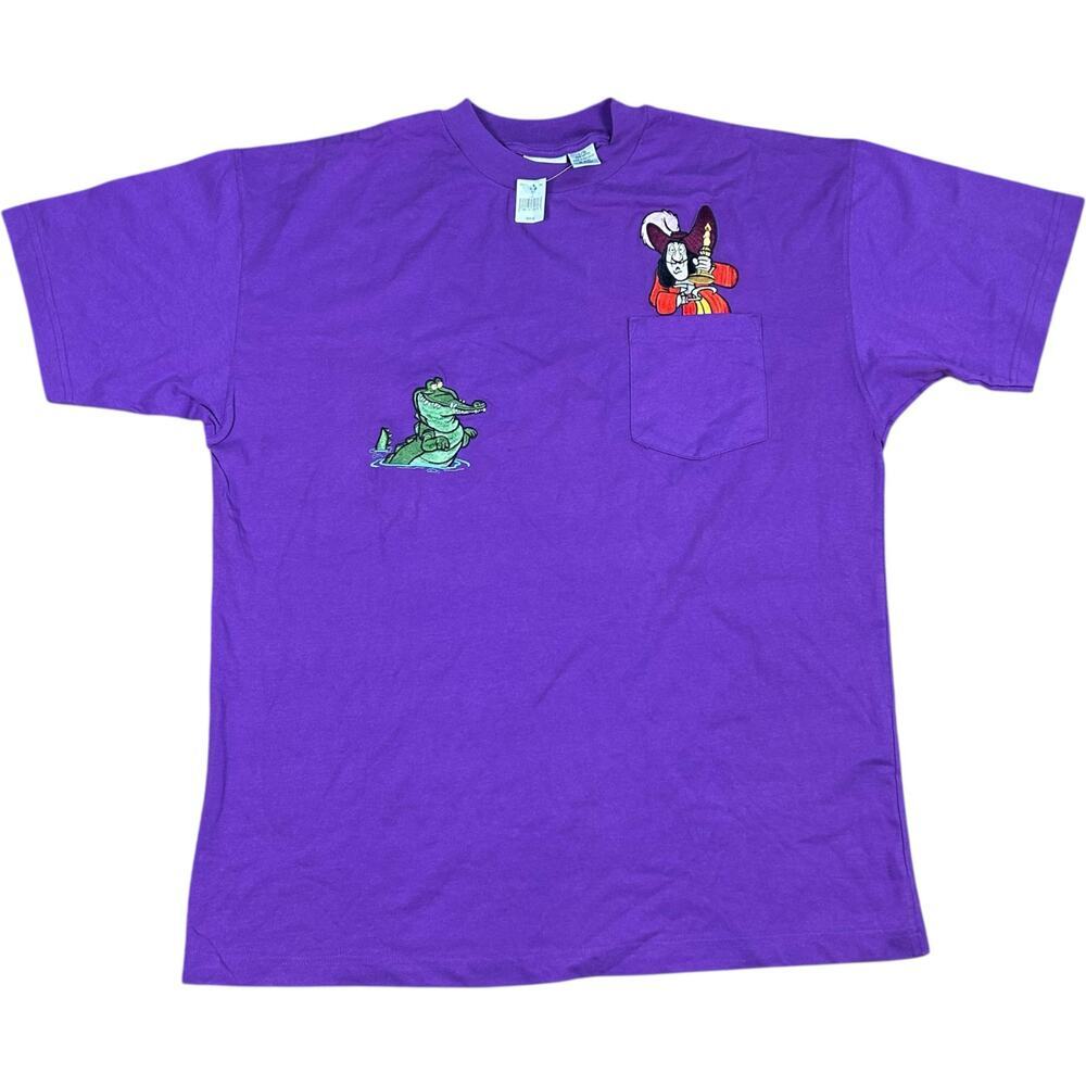 Captain Hook Disneyland 90’s Vintage NWT T-shirt